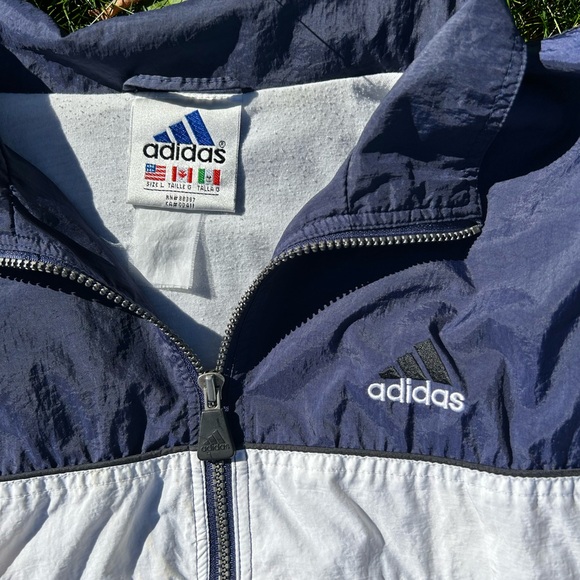 Vintage Adidas Windbreaker - Picture 2 of 2